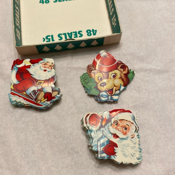 Vintage Peck Inc. Package Decorations Seals - Picture 1 of 7